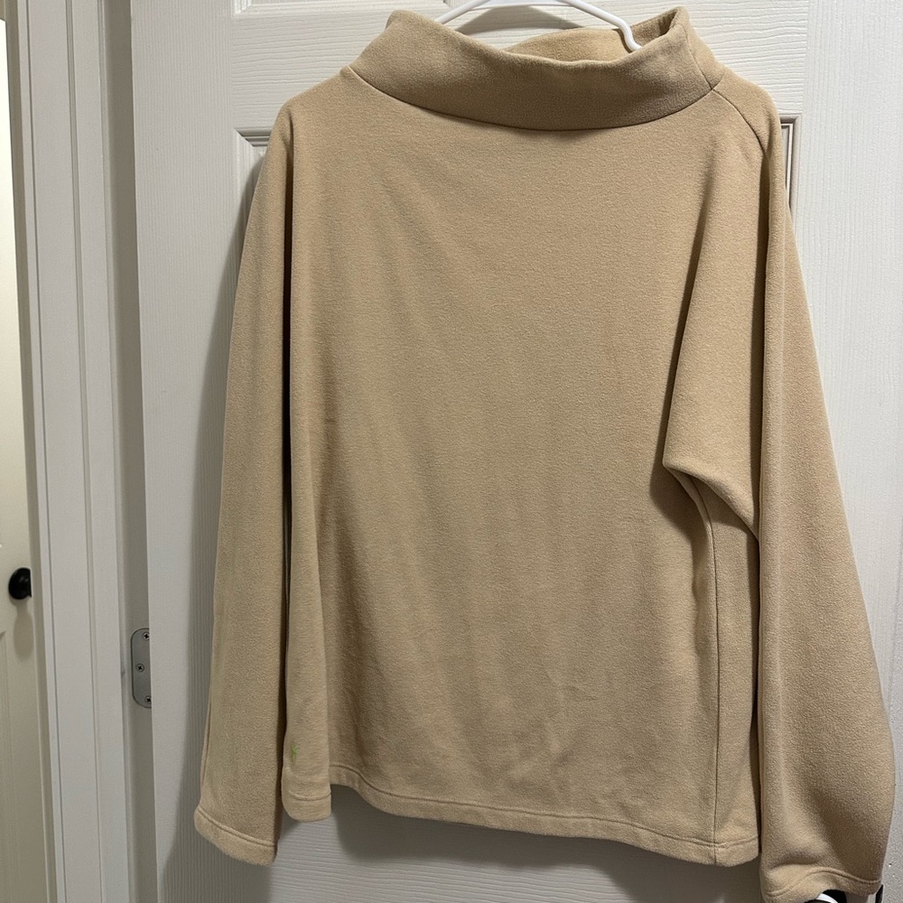 Dudley Stephens boatneck, Blush, terry fleece, size L